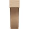 Ekena Millwork 5-inch W x 12-inch D x 16-inch H Del Monte Rough Cedar Woodgrain TimberThane Knee Brace, Primed BRCUR05X12X16DELRCPR - alternate 3